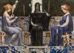 The three Parcae, c1910. Creator: Rothaug, Alexander (1870-1946).