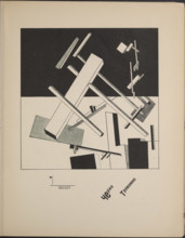 About Two Squares: A Suprematist Tale of Two Squares in Six Constructions, 1922. Creator: Lissitzky, El (1890-1941).
