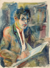 Self-portrait, c1925. Creator: Schlichter, Rudolf (1890-1955).