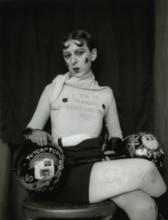 Self-portrait (I am in Training… Don't Kiss Me), 1927. Creator: Cahun, Claude (1894-1954).