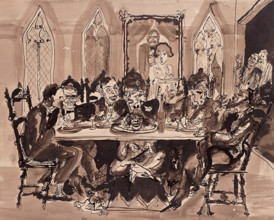 Before the main course, c1930. Creator: Lohse-Wächtler, Elfriede (1899-1940).