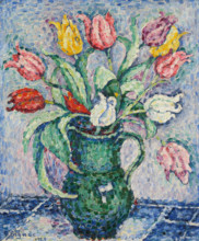 Fleurs (Tulipes), 1929. Creator: Signac, Paul (1863-1935).