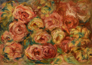 Roses, c1918. Creator: Renoir, Pierre Auguste (1841-1919).
