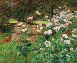 In the farm garden, c1898. Creator: Wisinger-Florian, Olga (1844-1926).