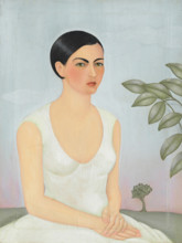 Portrait of Cristina, My Sister, 1928. Creator: Kahlo, Frida (1907-1954).