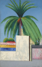 Palm Tree, c1930. Creator: Stella, Joseph (1877-1946).