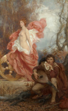 Art and the Jade, c1905-1906. Creator: Draper, Herbert James (1863-1920).