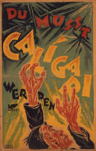 You Must Become Calgari, 1920. Creator: Arpke, Otto (1886-1943).