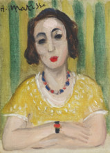 Henriette, robe jaune, 1923. Creator: Matisse, Henri (1869-1954).