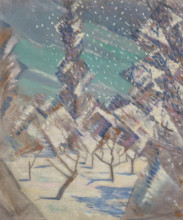 The Four Seasons: Winter, c1918. Creator: Nevinson, Christopher Richard Wynne (1889-1946).