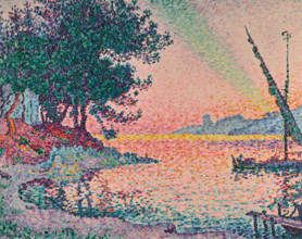 Saint-Tropez. Le rayon vert, 1906. Creator: Signac, Paul (1863-1935).