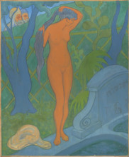 Susanna and the Elders, 1891. Creator: Ranson, Paul Elie (1864-1909).