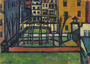 Garden I, 1910. Creator: Kanoldt, Alexander (1881-1939).