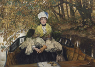 Waiting (also known as In the Shallows), Early 1870s. Creator: Tissot, James Jacques Joseph (1836-1902).
