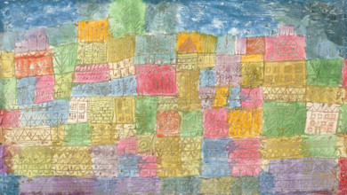 Colorful landscape, 1928. Creator: Klee, Paul (1879-1940).
