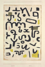 Gesetz (Law) , 1938. Creator: Klee, Paul (1879-1940).