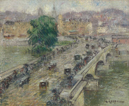 Le Pont Corneille, Rouen, 1927. Creator: Loiseau, Gustave (1865-1935).