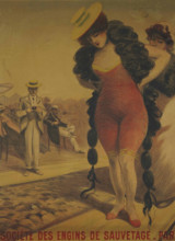 Société des Engins de Sauvetage-Paris, c1900. Creator: Chéret, Jules (1836-1932).