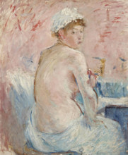 Nude from the back, 1885. Creator: Morisot, Berthe (1841-1895).