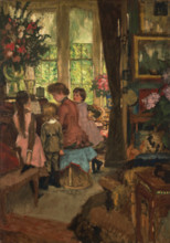 Kathleen Newton at the Piano, c1881. Creator: Tissot, James Jacques Joseph (1836-1902).