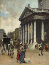 St Martin-in-the-Fields, 1888. Creator: Logsdail, William (1859-1944).