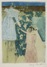 Gathering Fruit, c1893. Creator: Cassatt, Mary (1845-1926).