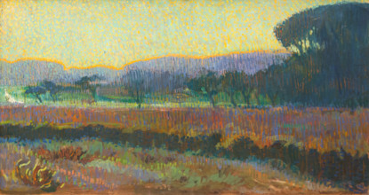 Valley with trees, 1910. Creator: Gestel, Leo (1881-1941).