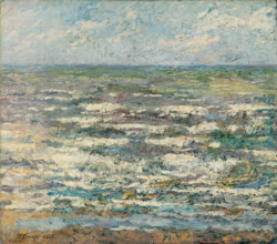 The sea, 1887. Creator: Toorop, Jan (1858-1928).