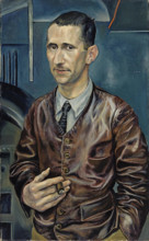 Portrait of Bertolt Brecht, c1926. Creator: Schlichter, Rudolf (1890-1955).