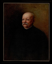 Portrait of the writer Pyotr Dmitryevich Boborykin (1836-1921), 1910. Creator: Parkhomenko, Ivan Kirillovich (1870-1940).