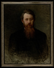 Portrait of Peter (Pyotr Berngardovich) Struve (1870-1944), 1909. Creator: Parkhomenko, Ivan Kirillovich (1870-1940).