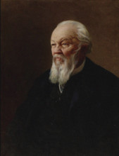 Portrait of the publisher and journalist Aleksey Suvorin (1834-1912), 1909. Creator: Parkhomenko, Ivan Kirillovich (1870-1940).