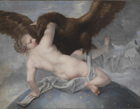 Jupiter and Asteria, 1695-1700. Creator: Liberi, Marco (c. 1640-after 1687).