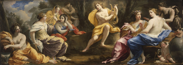 Apollo and the Muses, 1640s. Creator: Dorigny, Michel (1616-1665).