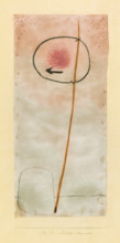 Unstable Signpost, 1937. Creator: Klee, Paul (1879-1940).