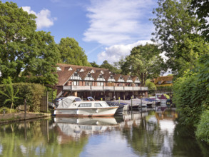 Boat House, High Street, Goring-on-Thames, South Oxfordshire, Oxfordshire, 2025. Creator: James O Davies.