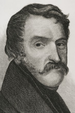 Carlos Maria Isidro de Borbon (1788-1855), Infante of Spain, son of king Charles IV, 1842.  Creator: Jose Gomez.