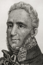 Portrait of Francisco Espoz y Mina (1781-1836), Spanish military, 1845.  Creator: Jose Gomez.
