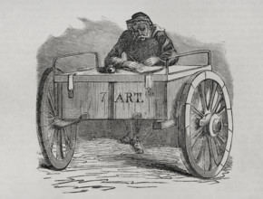 Communard - Gunner writing a report, Paris Commune, France, 1871. Creator: Unknown.