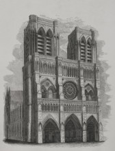 Notre-Dame, Paris, France, 1856. Creator: Unknown.