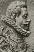 Albert of Austria (1559-1621), Archduke of Austria and sovereign prince of the Low Countries, 1879.  Creator: Alphonse Charles Masson.