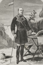 Portrait of Leopoldo O'Donnell (1809-1867), Spanish military and politician, 1879.  Creator: Xavier Branguli.