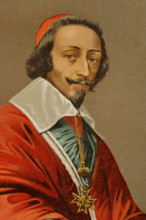 Cardinal de Richelieu (Armand Jean du Plessis) (1585-1642), French clergyman and statesman, 1886.  Creator: Unknown.