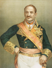 Joaquín Baldomero Fernández-Espartero Alvarez de Toro (1793-1879), called Baldomero Espartero, 1893. Creator: Unknown.