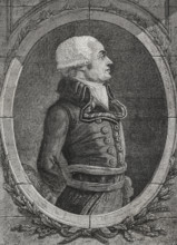 Charles François Dumouriez (1739-1823), French general in the French Revolutionary Wars, 1876.  Creator: Pannemaker.