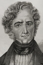 Juan Alvarez de Mendizábal (1790-1853), Spanish politician and financier..., 1845.  Creator: Jose Gomez.
