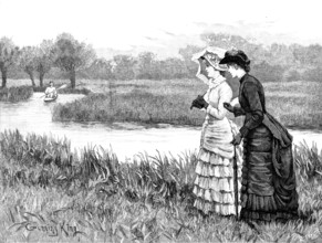 He is coming, said Jeannette, in a warning voice, 1883. Creator: R. Taylor.