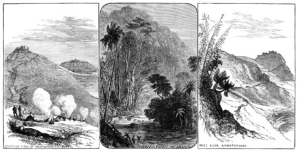 Sketches in Madagascar, 1883. Creator: Unknown.