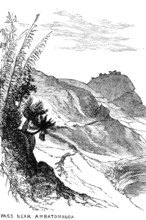 Sketches in Madagascar: pass near Ambatomanga, 1883. Creator: Unknown.