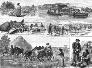 Sketches of Peasant Life in Hungary, 1883. Creator: William Michael Roberts Quick.